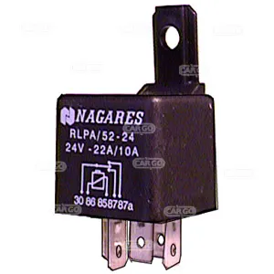 Minirelä växlande 24V 10/20A med resistor - 2