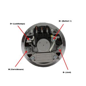 Generator 12V 80A - 3