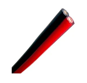 Dubbelledare 2x6mm2 (röd-svart) - 1