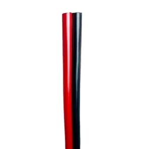 Dubbelledare 2x6mm2 (röd-svart) - 2