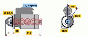 Startmotor 12V 3.0kW - 3