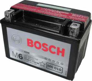 Batteri MC AGM 12V 8Ah, 80CCA Bosch - 1