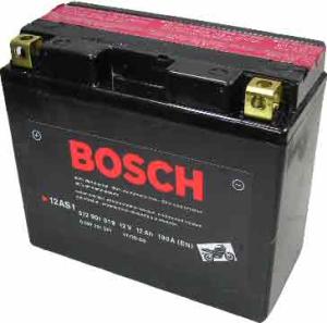 Batteri MC AGM 12V 12Ah, 190CCA Bosch - 1