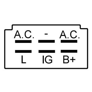 Regulator-diodbrygga 14V - 2