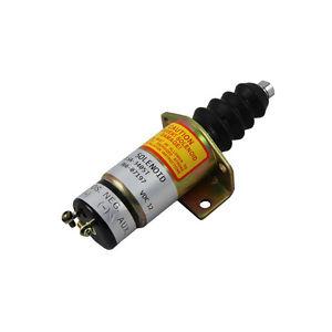 Stoppsolenoid 12V, intern switch - 1