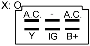 Regulator och diodbrygga 12V - 2