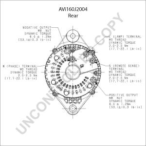 Generator 12V 240A (2-polig) - 7