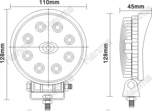 Arbetsbelysning LED 24W - 2