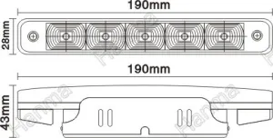 DRL LED Daytime Running Light - 2