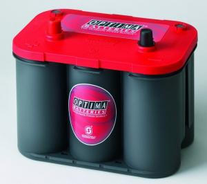 Batteri Optima RedTop SLI 4.2L 34R 50Ah, 815CCA - 1