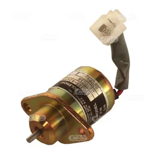 Stoppsolenoid 12V, extern switch, utgått - 1
