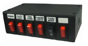 LED Blixtljusramp 12V 1500mm med arbetsljus - 5