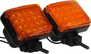 LED Blixtljus Rektangulär - 1
