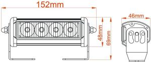 LED Blixtljus 2X4LED Dashboard - 2