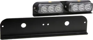 Vinkelfäste för 2st 3LED blixtljus horisontal - 1