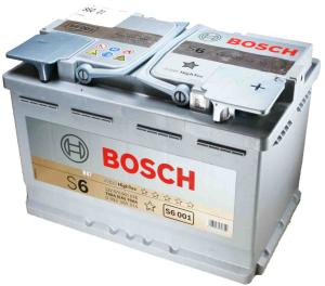 Batteri AGM 12V 70Ah, 760CCA Bosch - 1