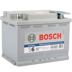 Batteri AGM 12V 60Ah, 680CCA Bosch - 1