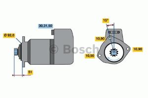 Startmotor 24V 9,0kW - 1