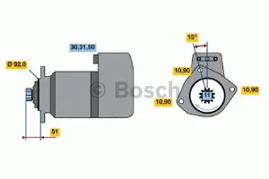 Startmotor 24V 9,0kW - 1