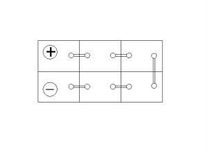 Batteri 12V 230Ah, 1150CCA Bosch - 2
