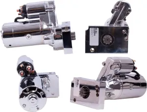 Ministart 12V 2.0kW hi torque chrome - 2