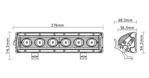 LED Lightbar Basic 30W CREE Spot - 4