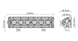 LED Lightbar Basic 30W CREE Spot - 4