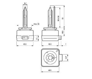 Xenon Original Philips D1S 35W - 2