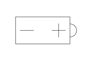 Batteri MC 12V 30Ah, 300CCA Bosch - 2