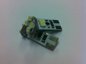T10  LED CANBUS 8 diod Vit - 1