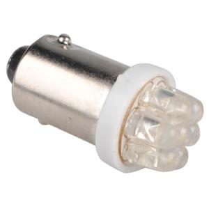 BA9s 7LED diod Gul - 1