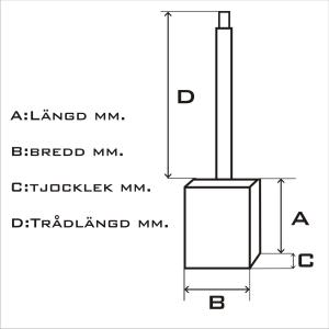 Kolsats 24V, 26x10x5mm - 2