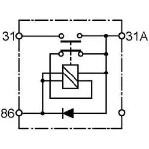 Elektrisk huvudströmbrytare 24V - 2