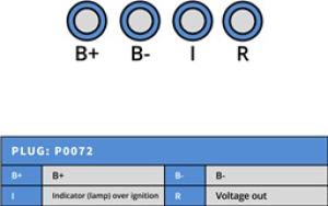 Generator 24V 100A (2-polig) - 4