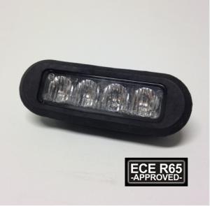 LED Blixtljus 4LED infälld ECE R65 - 1