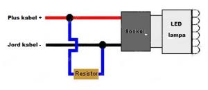 LED-Xenon Canbus Resistor 50W 12V - 2