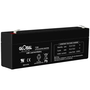 Batteri 12V 2.2Ah AGM - 1