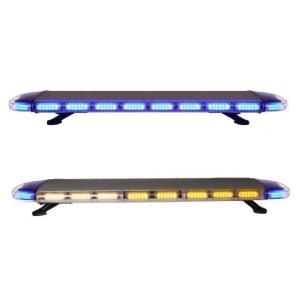 LED Blixtljusramp Premium 1200mm Dual color Blå/gul - 1