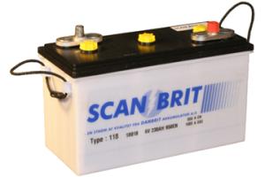 Batteri Exide Marine 6V 220Ah, 840CCA - 1