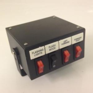 LED Blixtljusramp Premium 1200mm Dual color Blå/gul - 4
