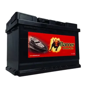 Batteri Marin 12V 75Ah 640CCA Banner start - 1