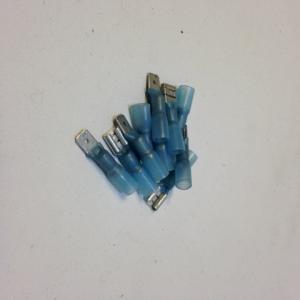 Flatstift med lim hona + hane 10st blå - 1