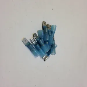Flatstift med lim hona + hane 10st blå - 1