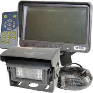 Backkamerasystem 7" med visirkamera 12-24V - 1