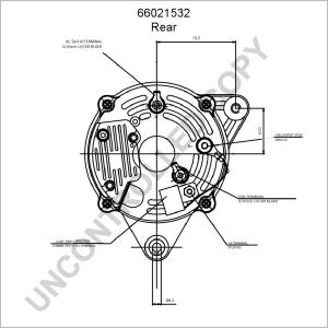 Generator 24V 60A, original Prestolite - 5