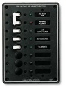 Automatsäkringspanel, 3x8A +3 - 1