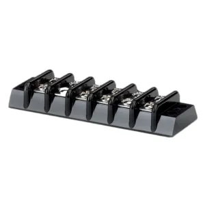 Kopplingslist TerminalBlock 20-65A 2x6M4, svart - 1