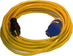 Landströmskabel 20m 3x2.5mm2, gul PUR - 1