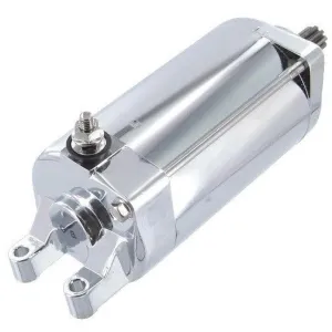 Startmotor 12V 0.8KW 9 Kuggar CCW Chrome - 1