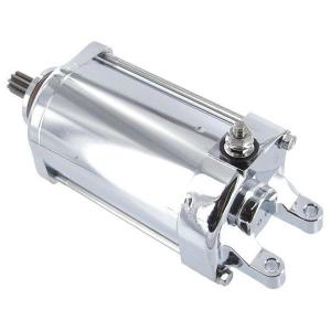 Startmotor 12V 0.8KW 9 Kuggar CCW Chrome - 2